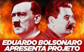 APOLOGIA AO COMUNISMO SERÁ CRIME, COMO É COM O NAZISMO!